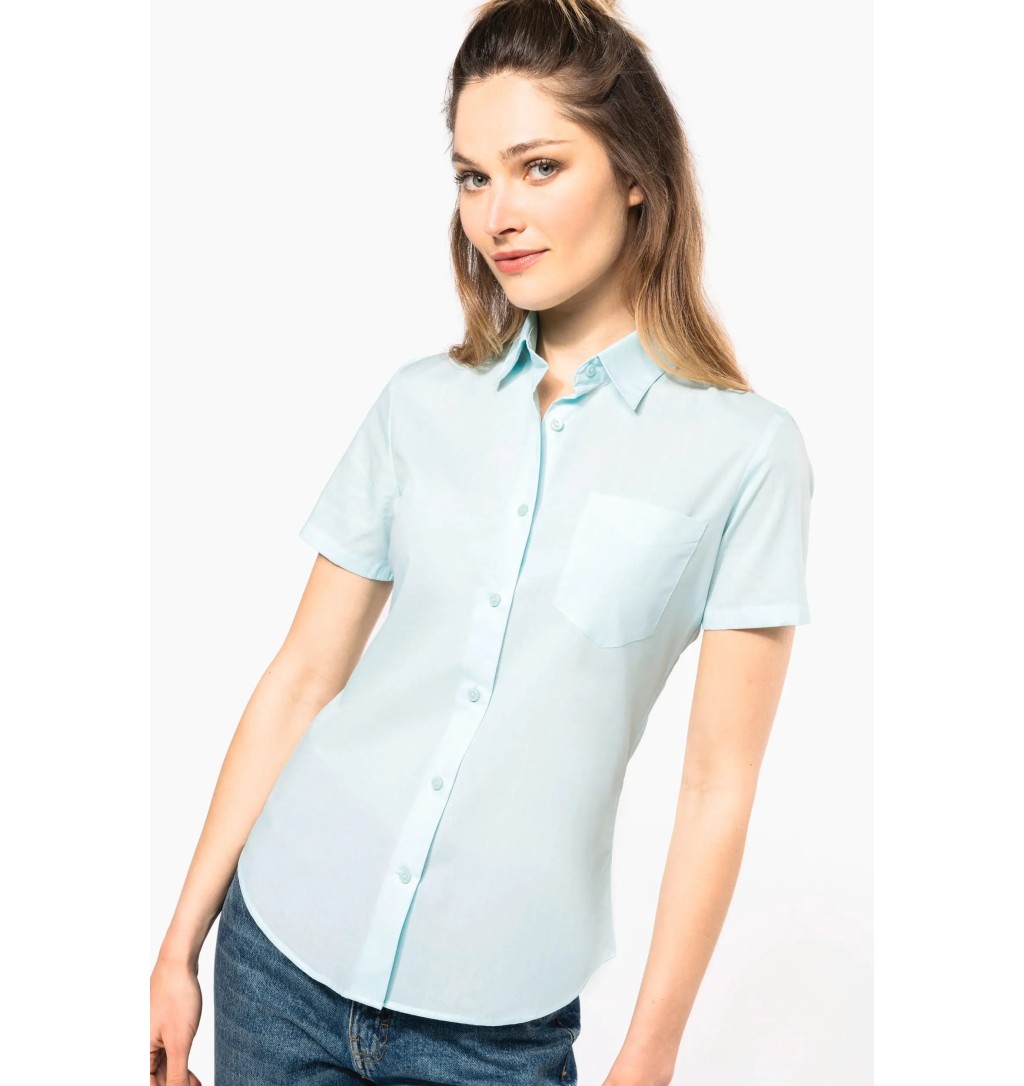 Chemise femme manches courtes Judith – Print France