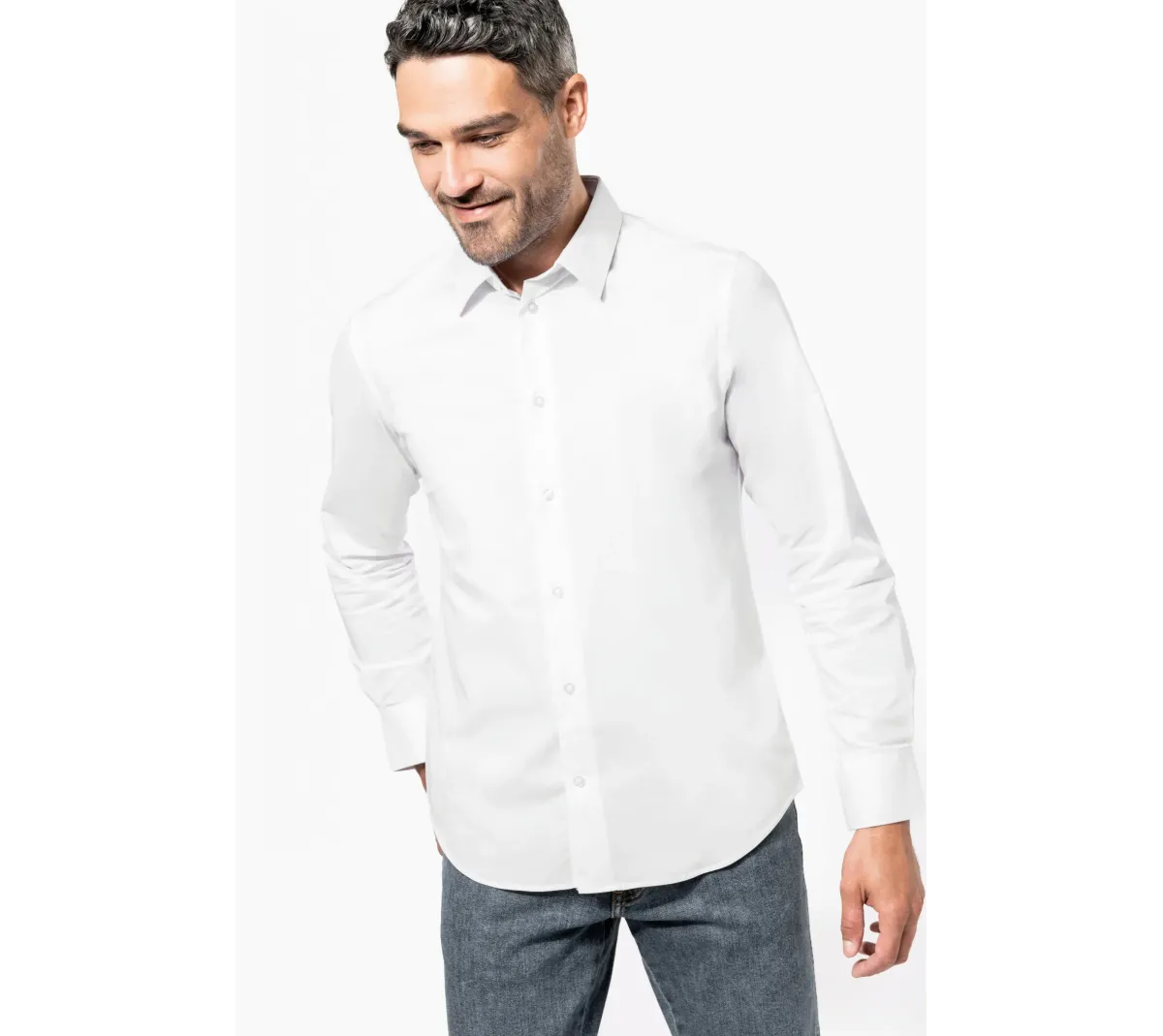 Chemise homme coton élasthanne 140g – Print France