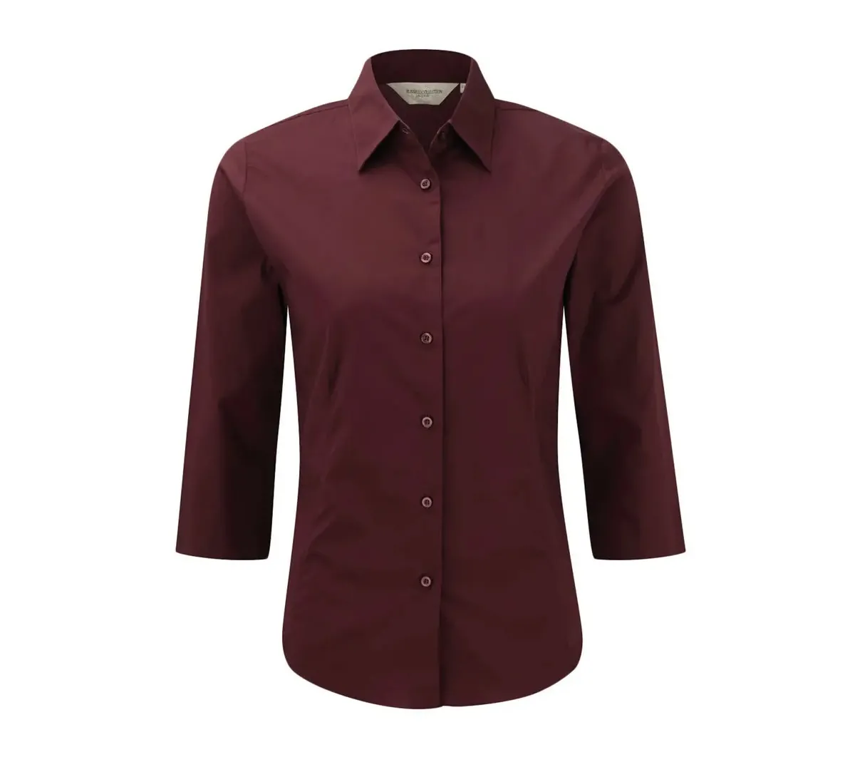 Chemise ajustée femme manches 3/4 personnalisée – Print France