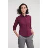 Chemise ajustée femme manches 3/4 personnalisée – Print France