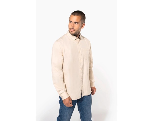 Chemise homme Nevada coton manches longues – Print France