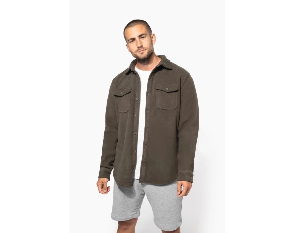 Surchemise polaire doublée sherpa personnalisée – Print France