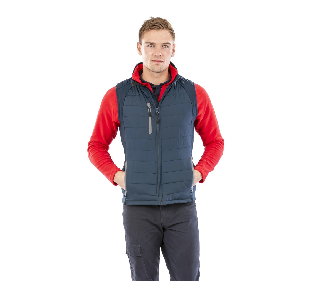 Gilet softshell Black Compass original – Print France