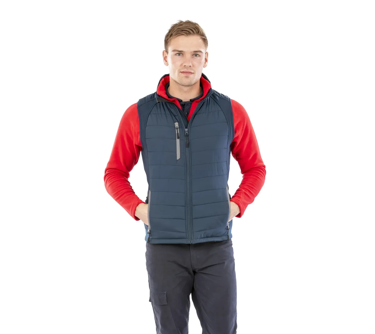 Gilet softshell Black Compass original – Print France