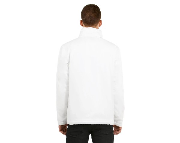 Veste coupe-vent doublée micropolaire homme – Print France