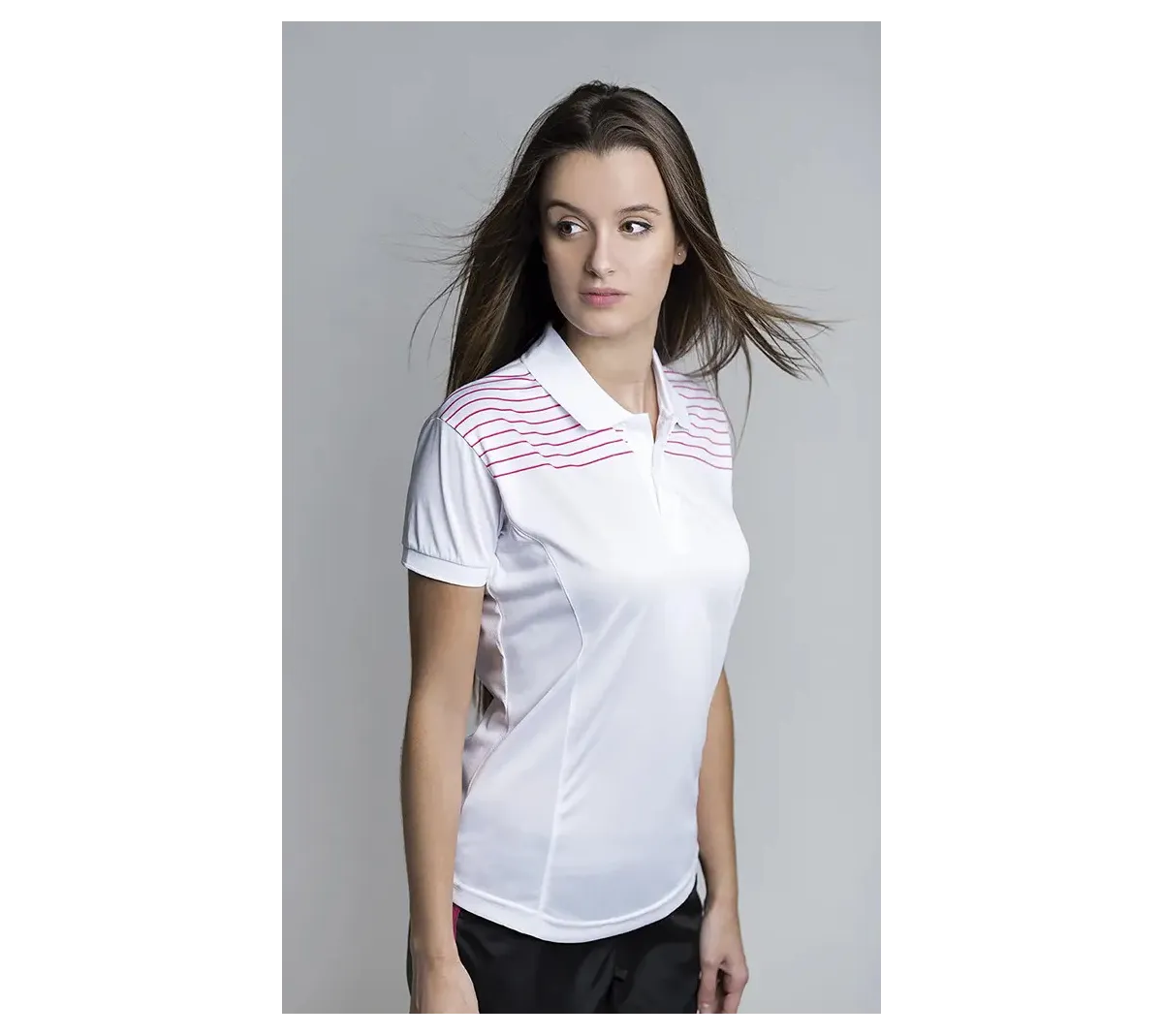Polo technique Alma femme 100% polyester – Print France
