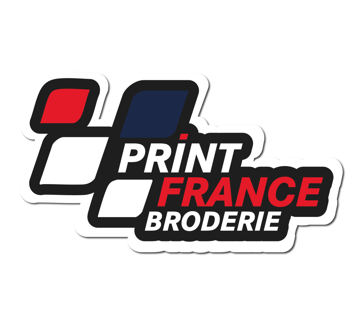 Pack de 25 autocollants personnalisables – Print France