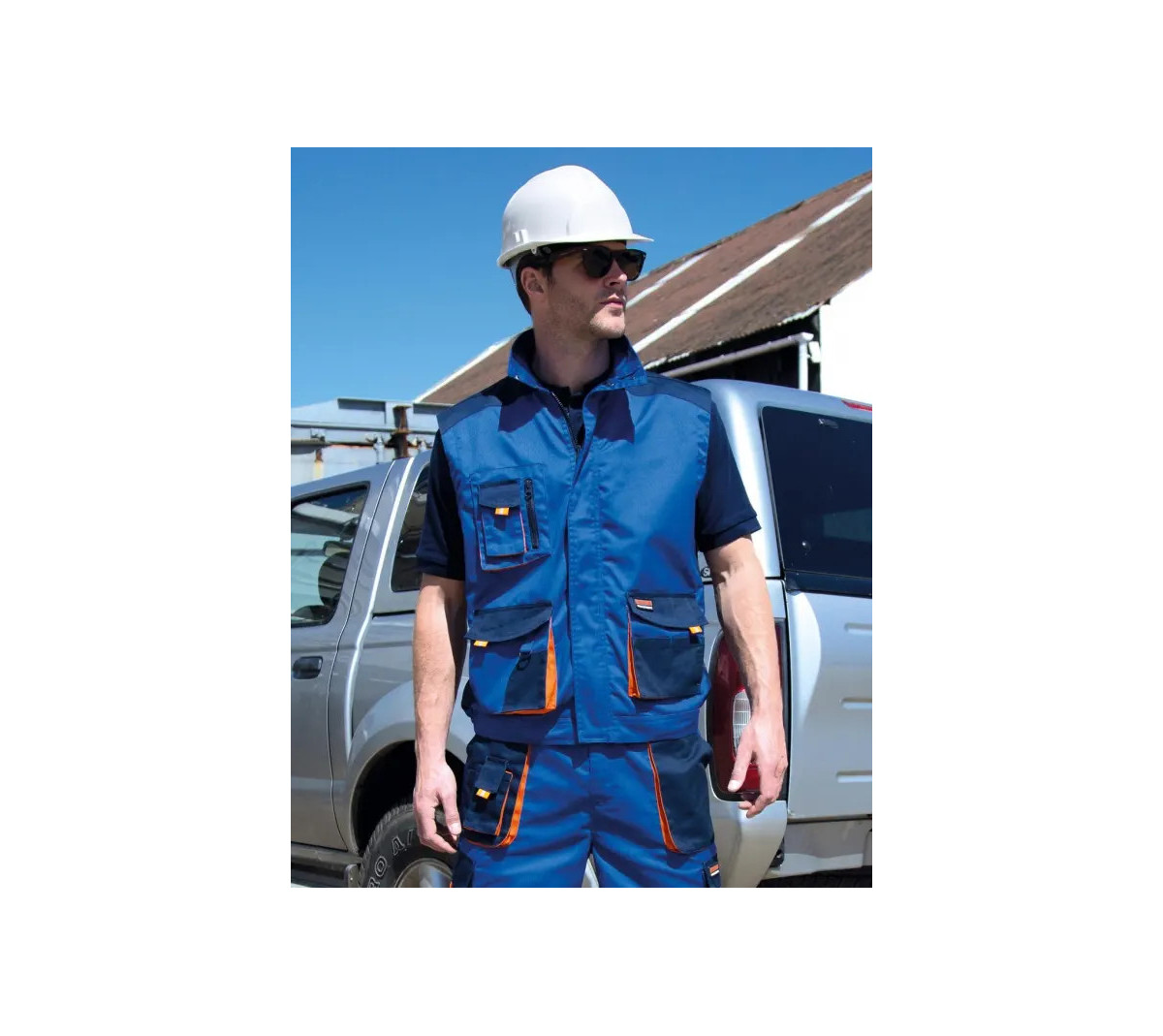 Gilet multipoches Lite léger personnalisable – Print France