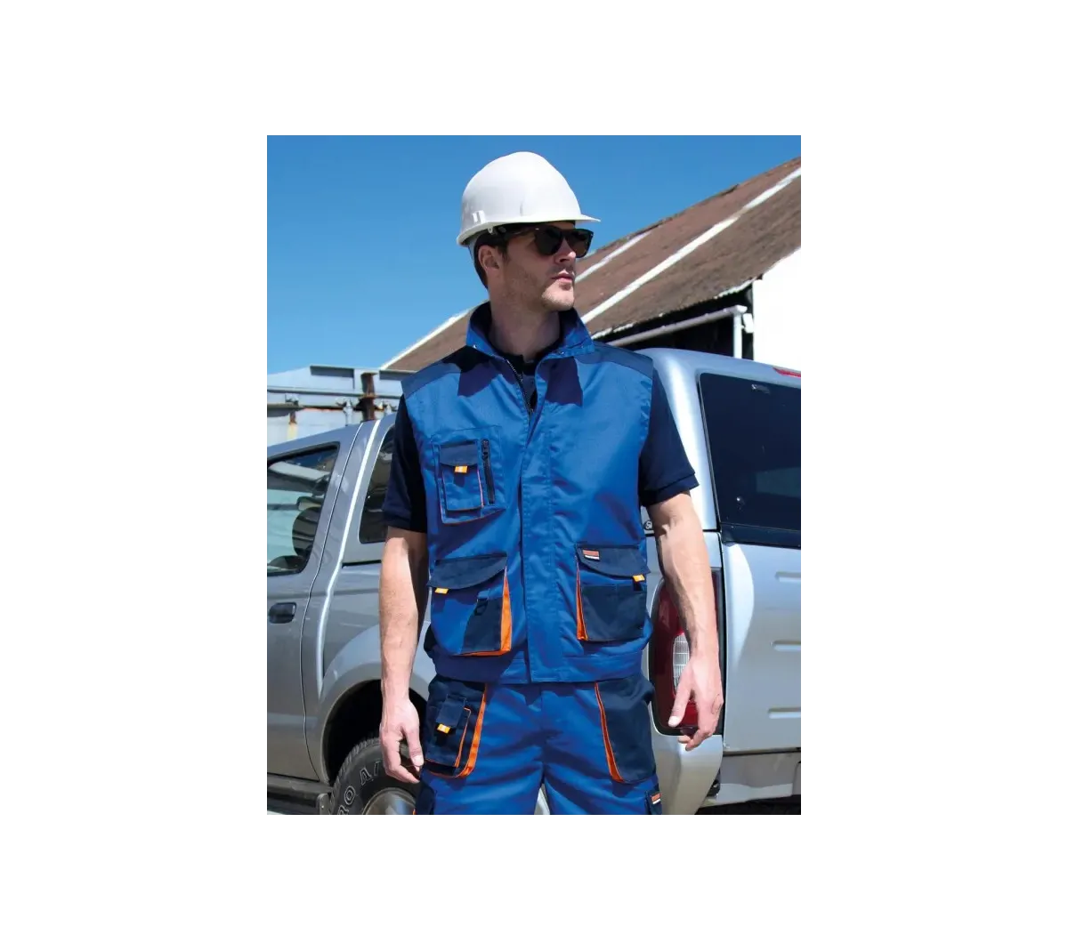 Gilet multipoches Lite léger personnalisable – Print France