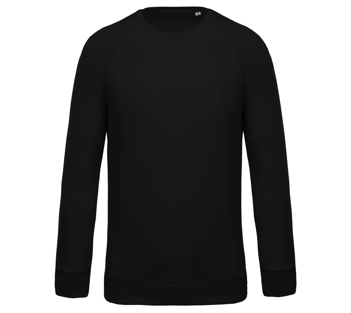 Sweat -Shirt Bio col rond Manches raglan Homme-KARIBAN à personnaliser