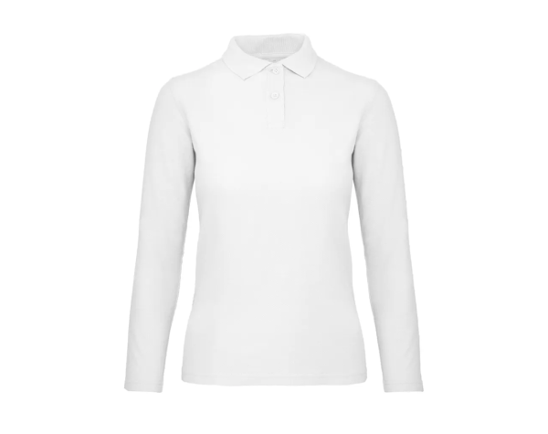 Manches Longues Polo ID.001 / Women-B&C à personnaliser