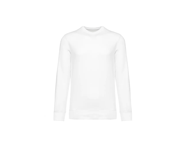 Sweat-shirt recyclé col rond unisexe à personnaliser