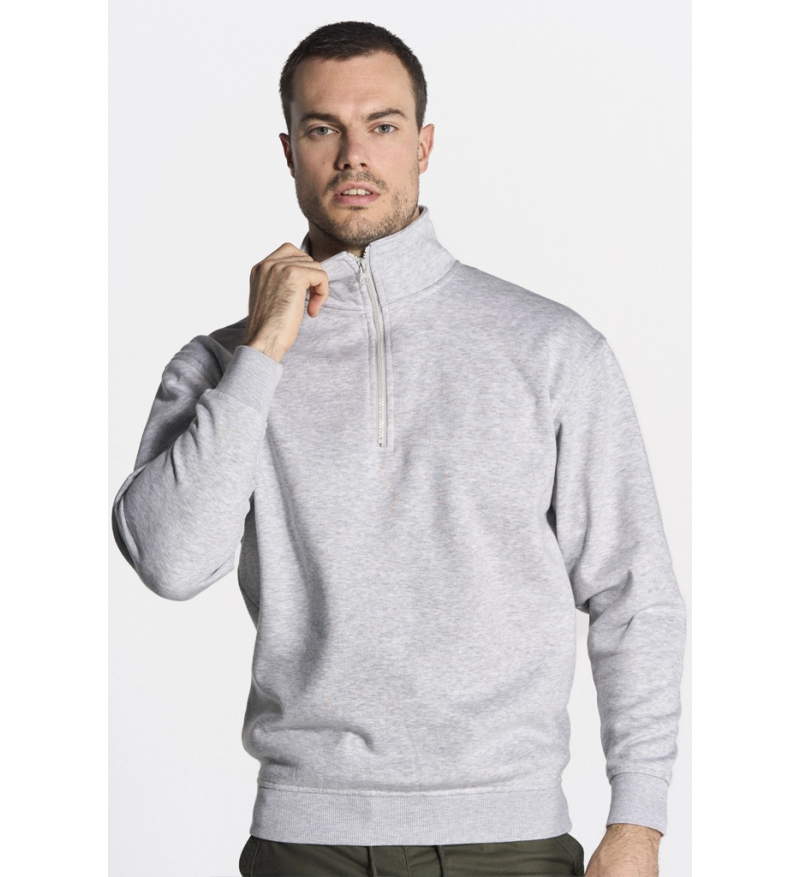 Sweat col zippé-JHK à personnaliser