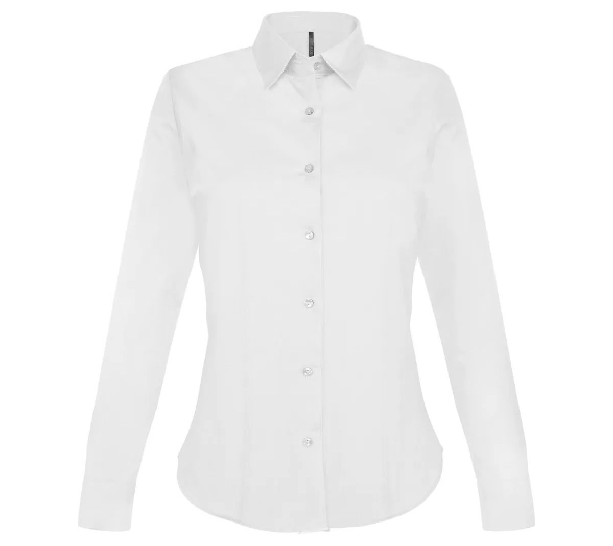 Chemise Femme Manches Longues coton/elasthanne 140 KARIBAN à personnaliser