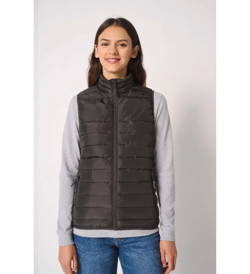 Bodywarmer matelassé femme à personnaliser