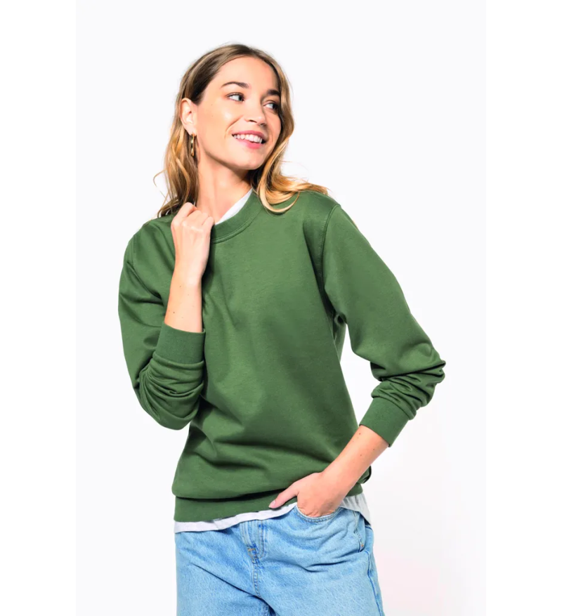 Sweat -Shirt col rond-KARIBAN à personnaliser