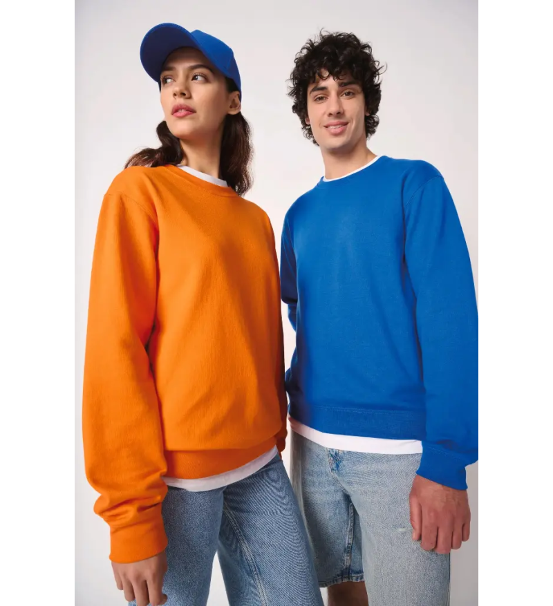 Sweat-shirt col rond unisexe IDEAL BASIC BRAND à personnaliser