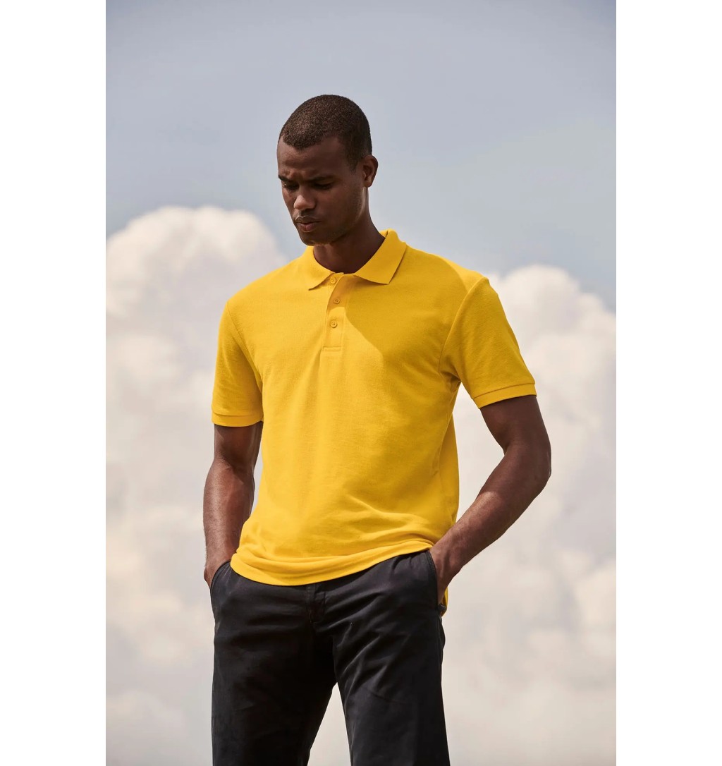 Polo manches courtes piqué 65/35 180g – Print France