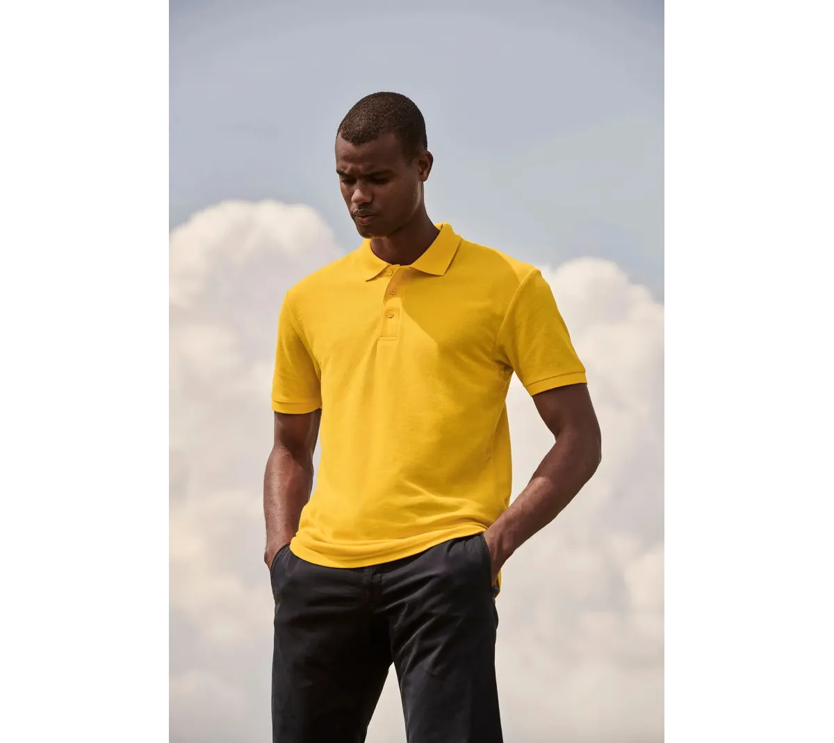 Polo manches courtes piqué 65/35 180g – Print France