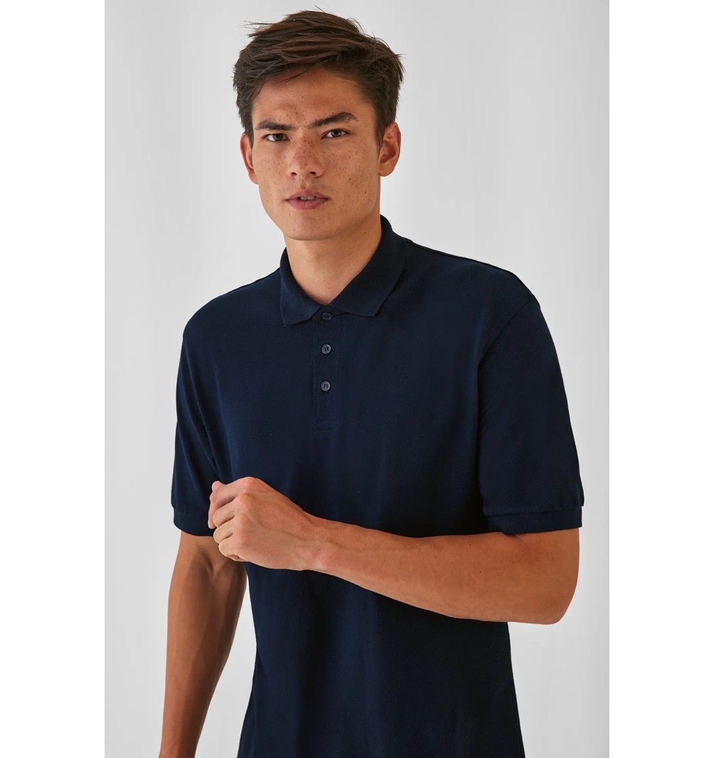 Polo manches courtes Safran 180g polyvalent – Print France