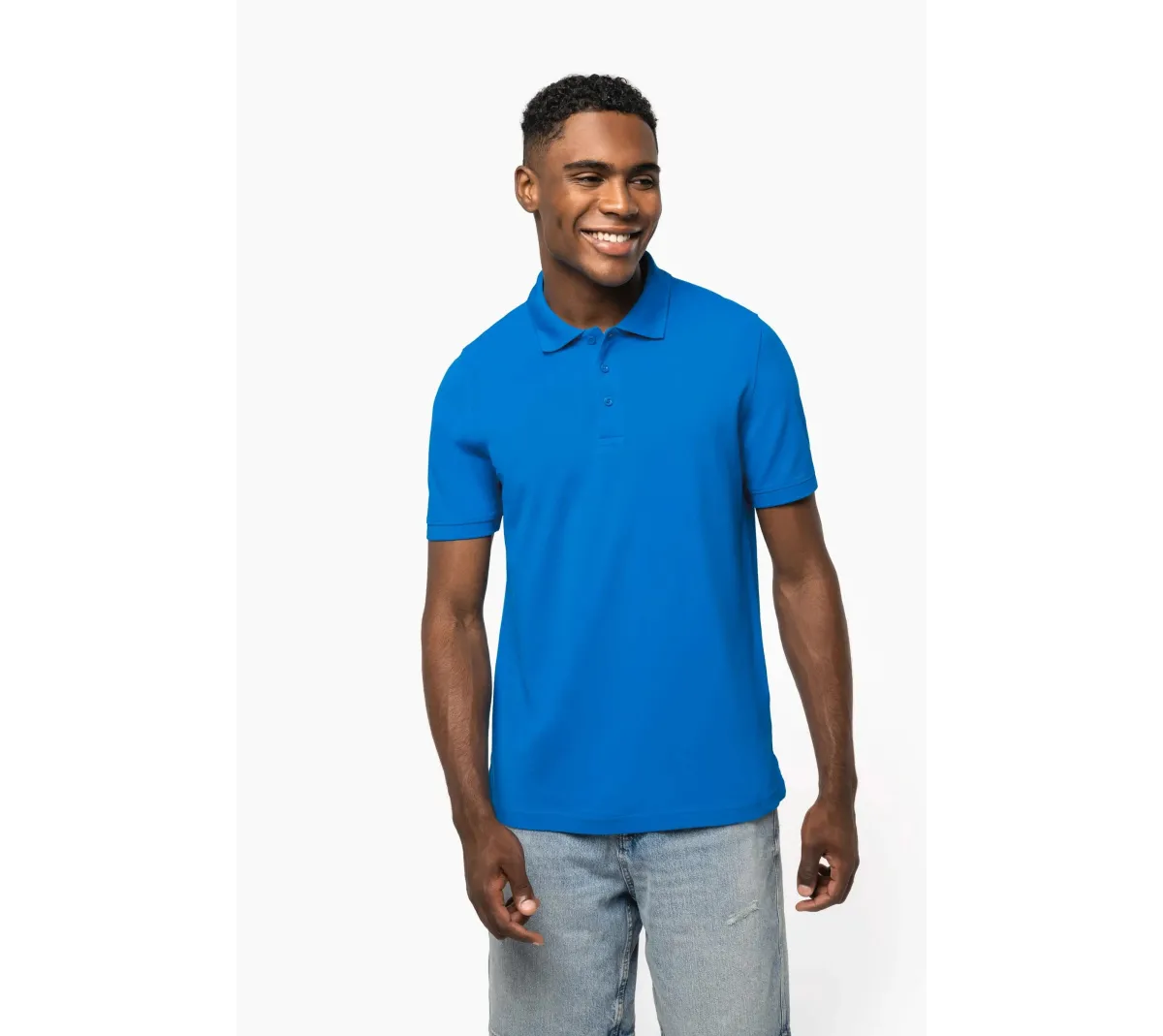 Polo homme manches courtes 220g élégant – Print France