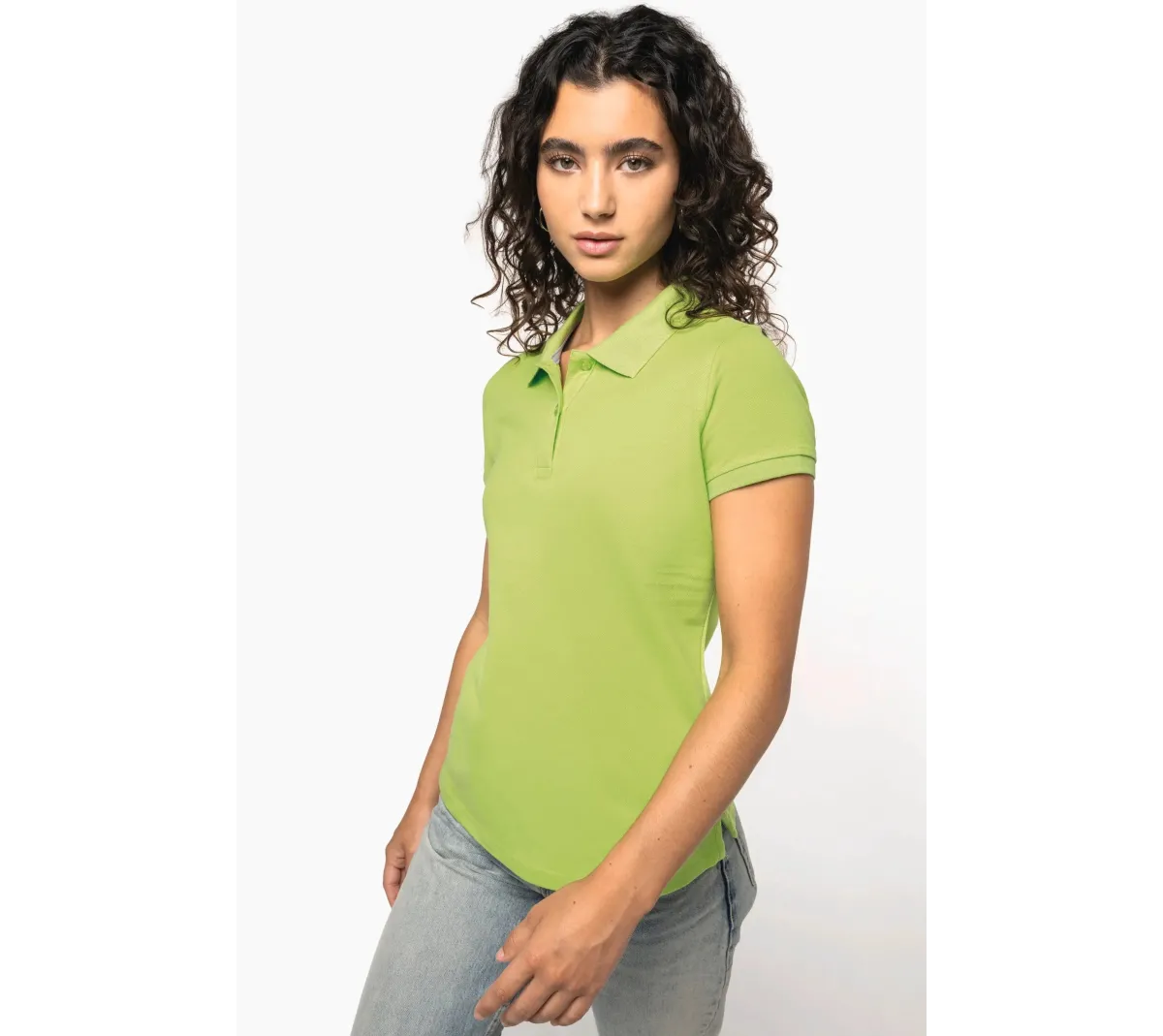 Polo femme manches courtes 220g chic – Print France