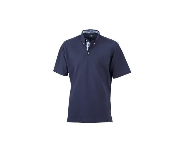 Polo homme inserts contrastes plain 200g – Print France