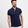 Polo homme inserts contrastes plain 200g – Print France