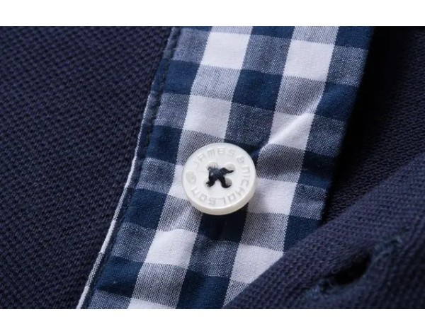 Polo homme inserts contrastes plain 200g – Print France