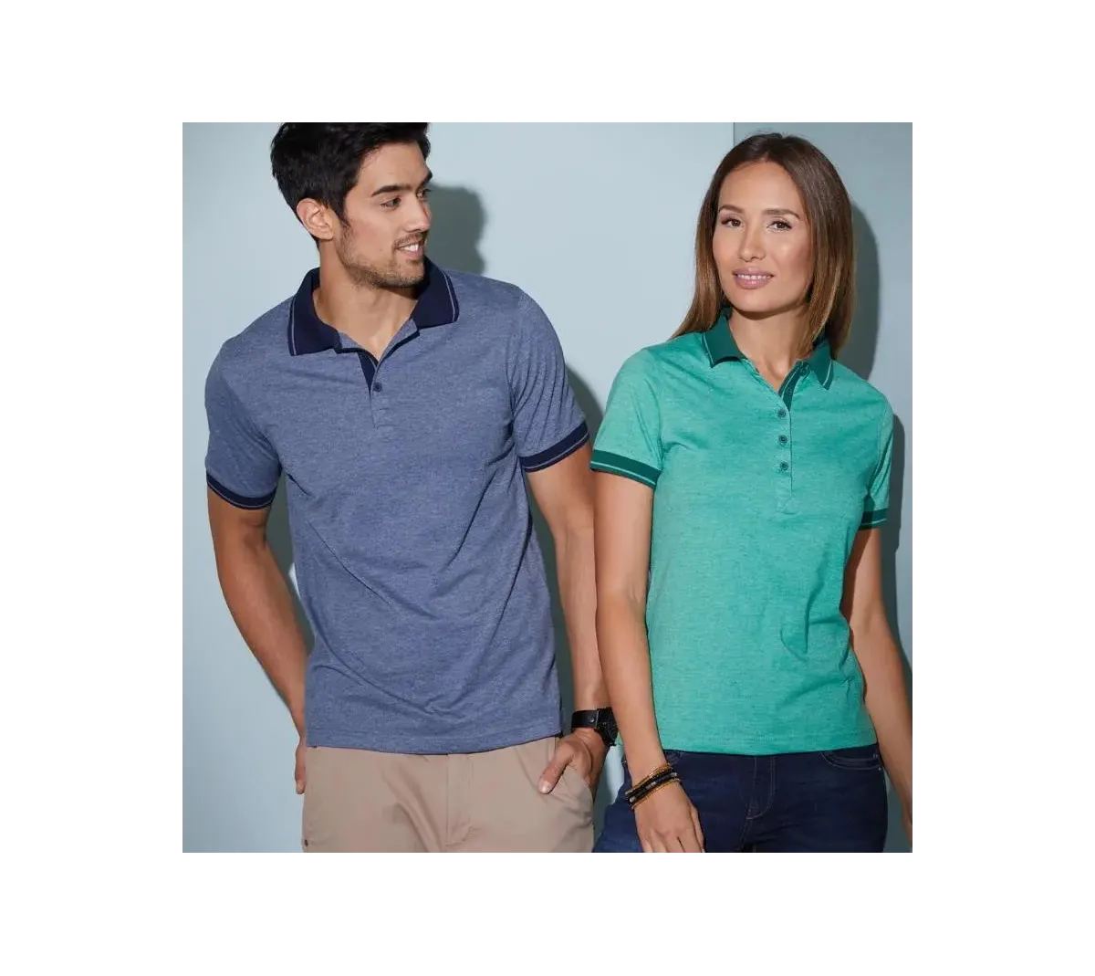 Polo homme Heather élégant – Print France