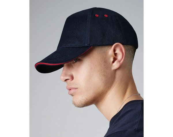 Casquette 5 panneaux bicolore personnalisée – Print France