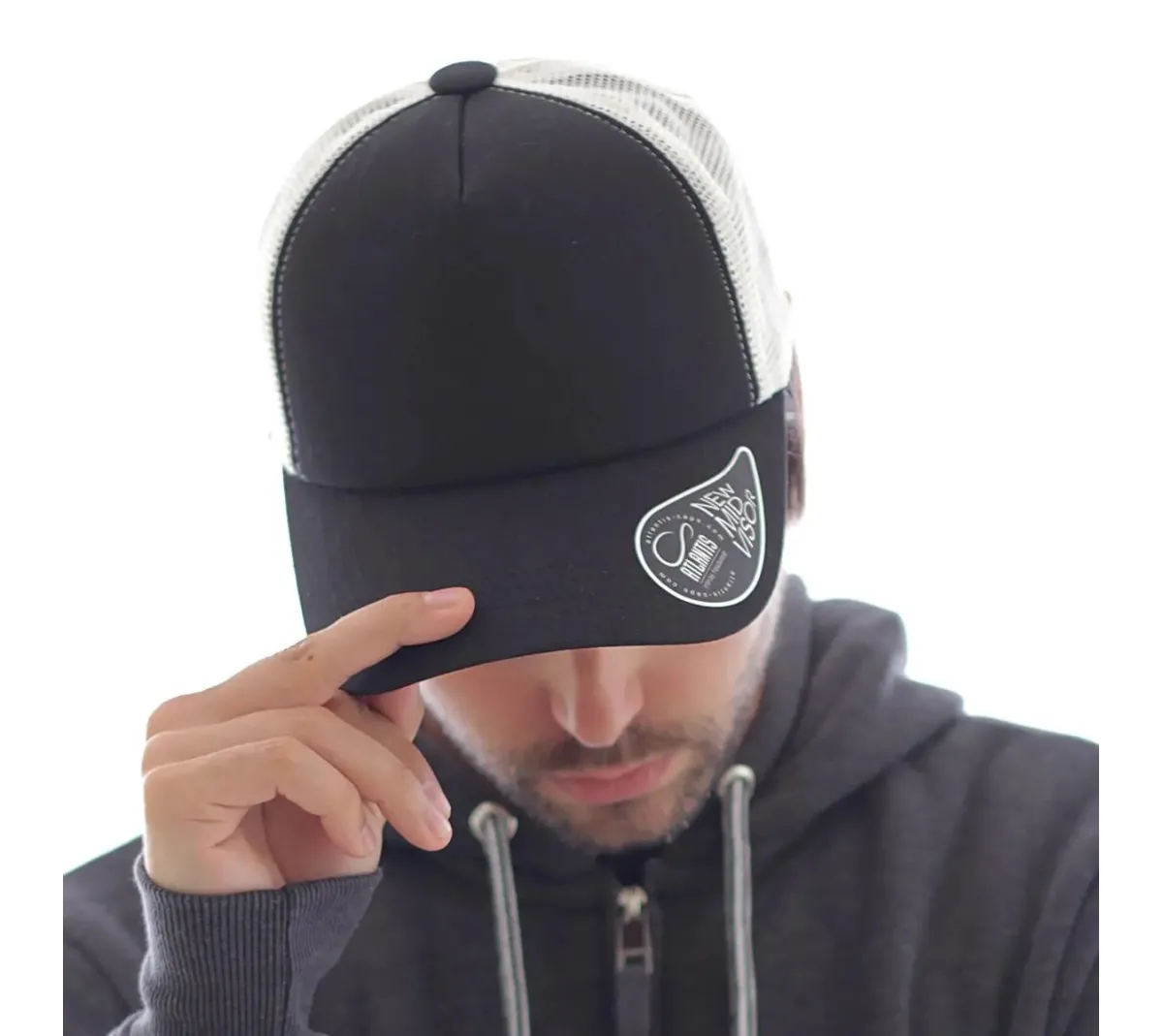 Casquette Record Trucker rétro – Print France